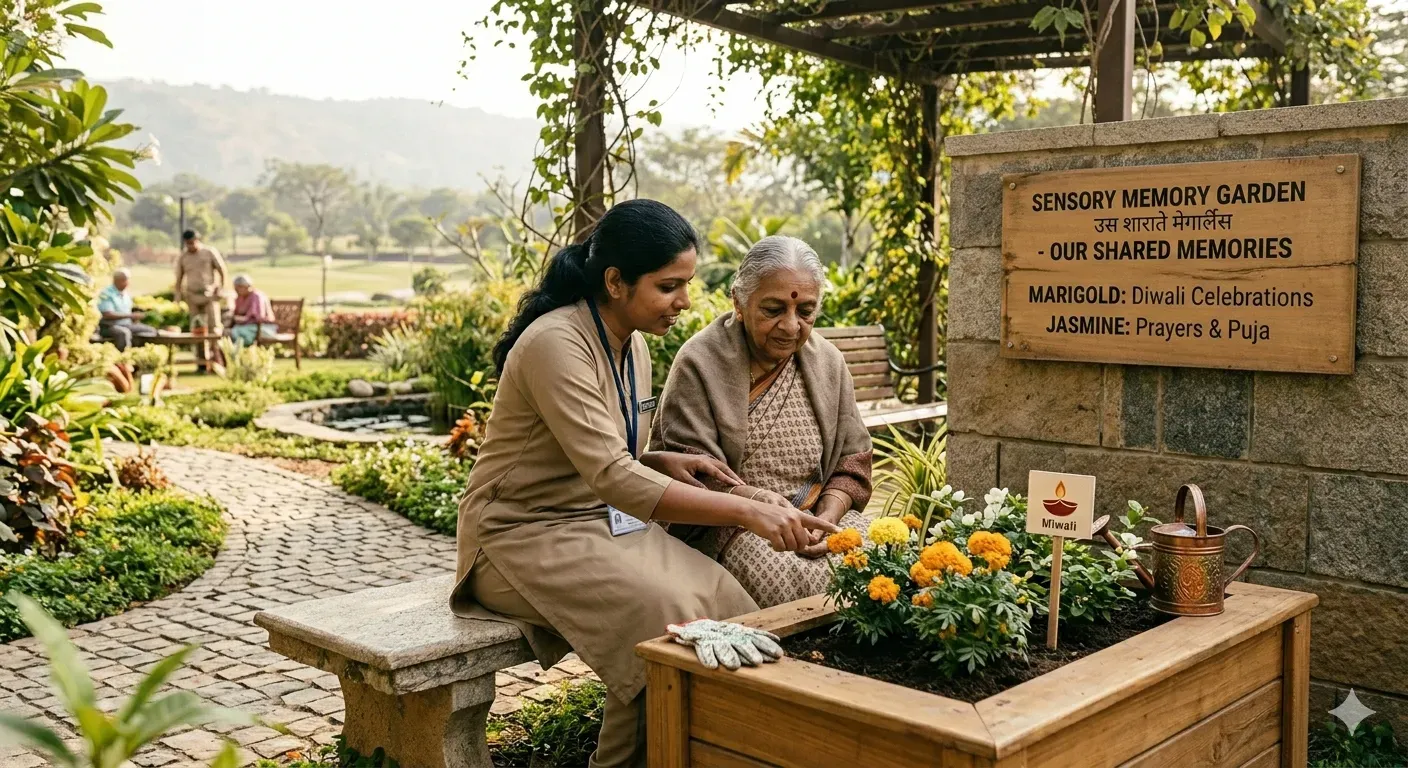Demantia, palliative care facility