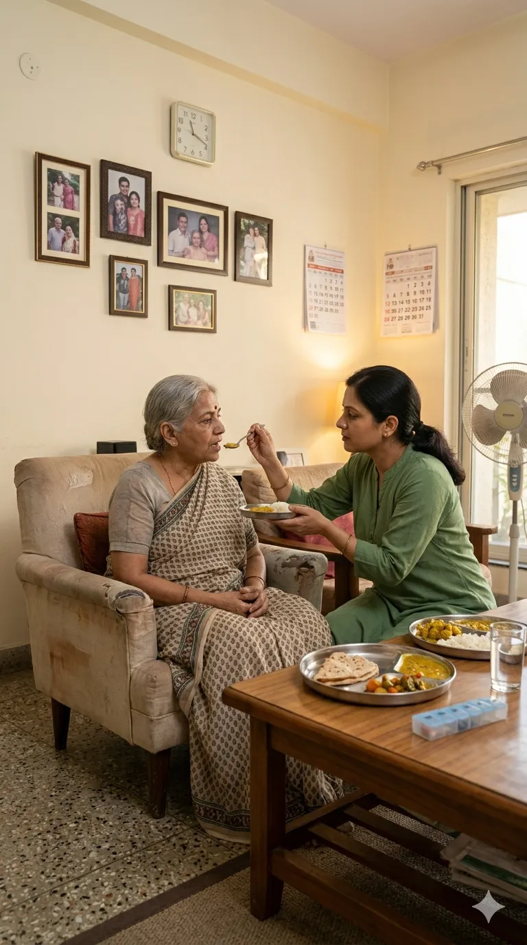 In-house senior care services providing daily assistance and support at home